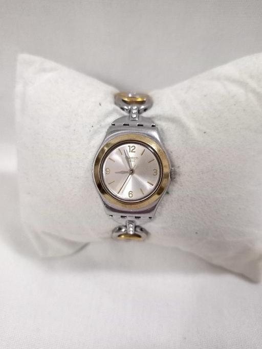  — SWATCH IRONY "RING BLING" LADIES WATCH.