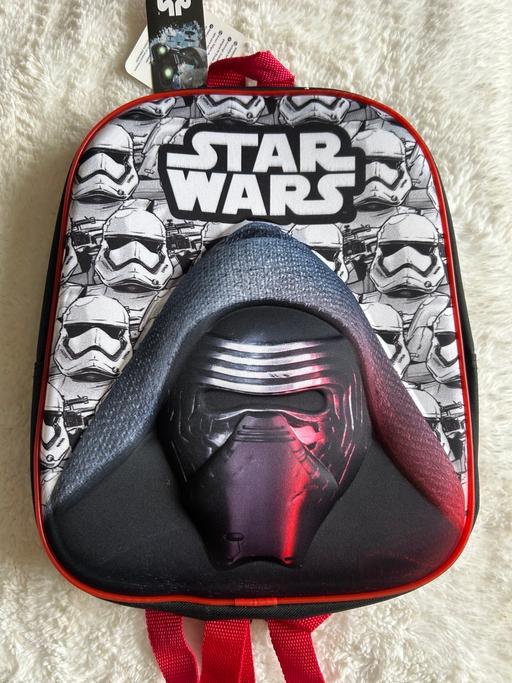  — Star Wars back pack. Kids. New Darth Vader