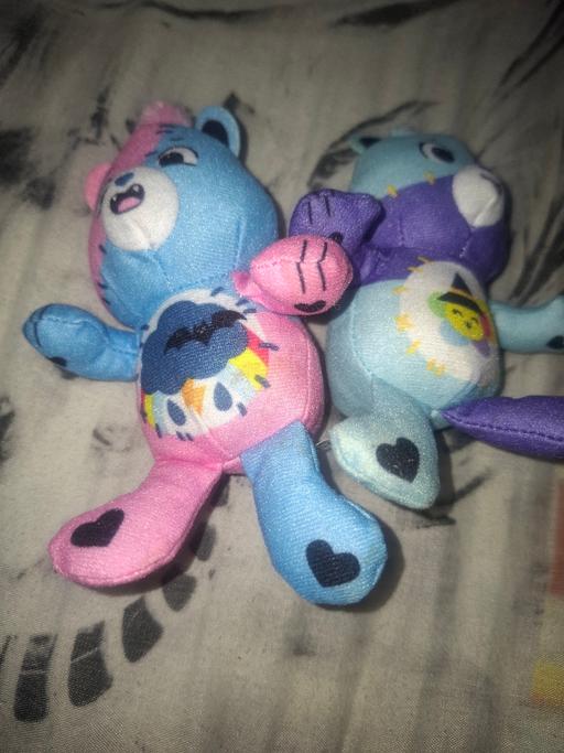  — 2 care bear teddys
