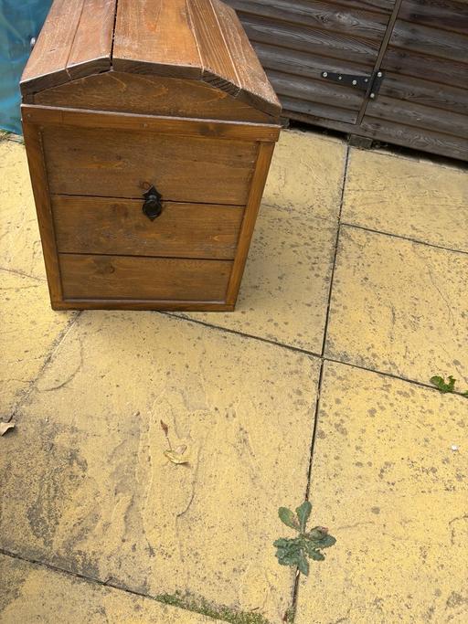  — Wooden Handmade Treasure  Chest