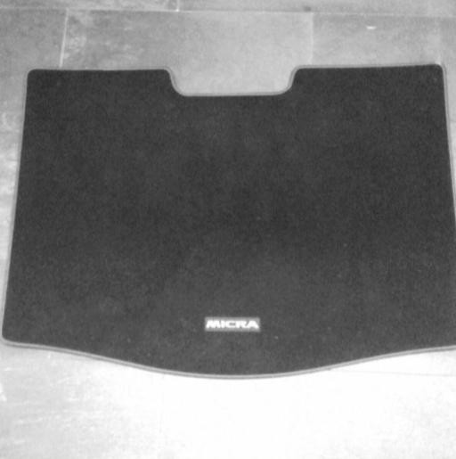  — NISSAN MICRA BOOT MAT