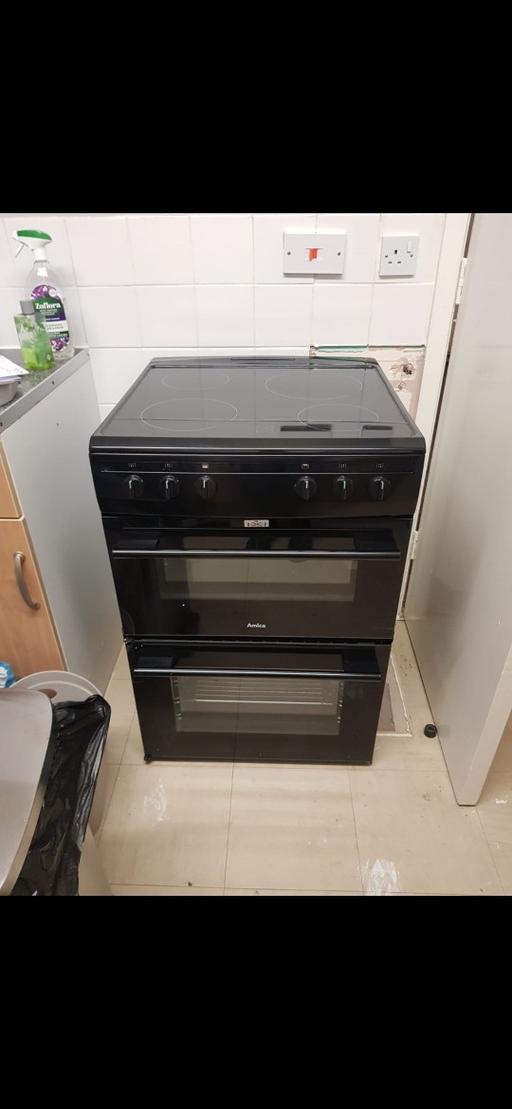  — amica black cooker