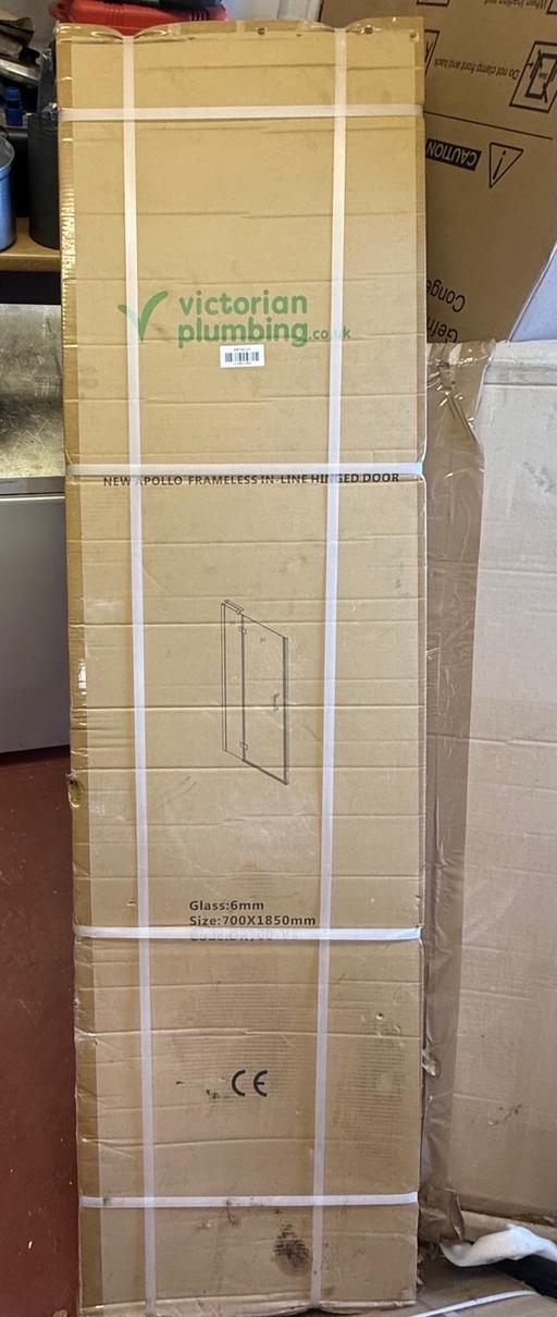  — Apollo shower side panel 700x1850mm with Tray