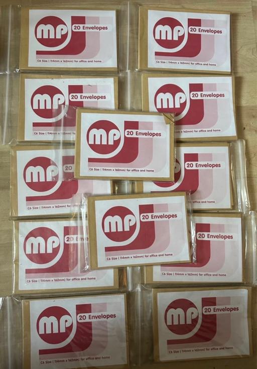  — 12 packs of envelopes