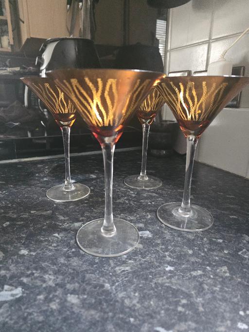  — Martini Drinking Glasses