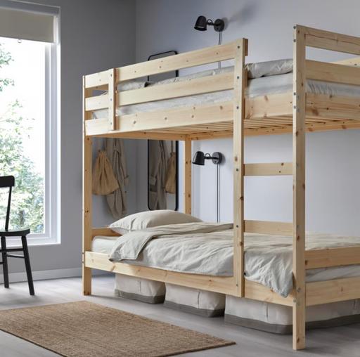  — bunk bed frame pine