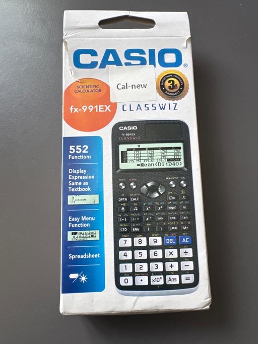  — BRAND NEW CASIO CALCULATOR A LEVEL