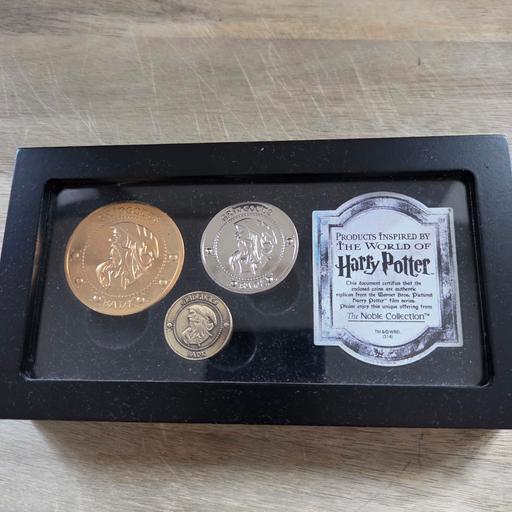  — Harry Potter noble collection coins