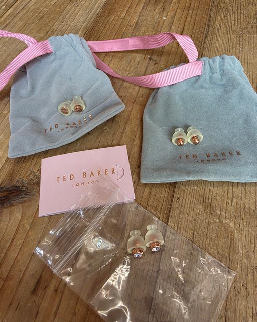  — 3xTed Baker stud earrings 