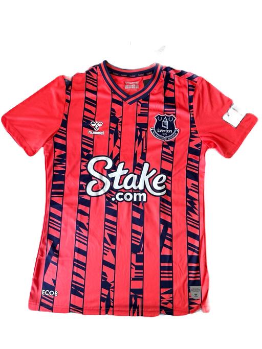 — Everton FC Shirt women’s size 12 Mykolenko 19