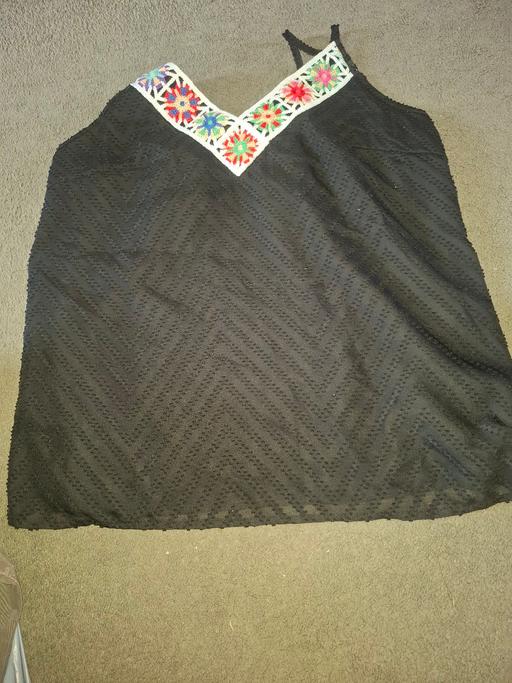  — ladies coverup top size large