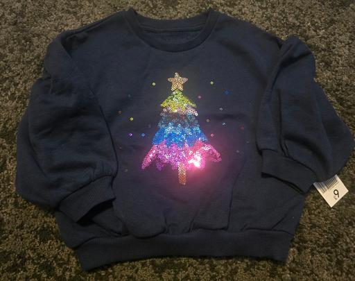  — NEW 2-3 years girls xmas sweatshirt