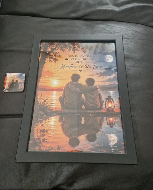  — Framed Print with Matching Fridge Magnet