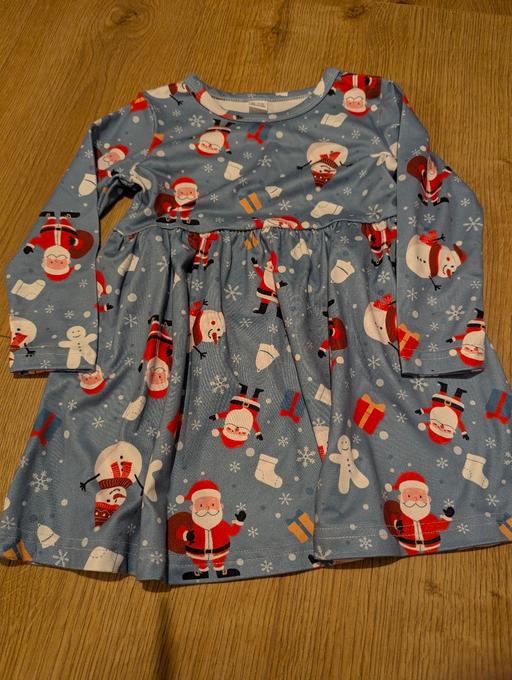  — 1-2 years baby girls xmas dress