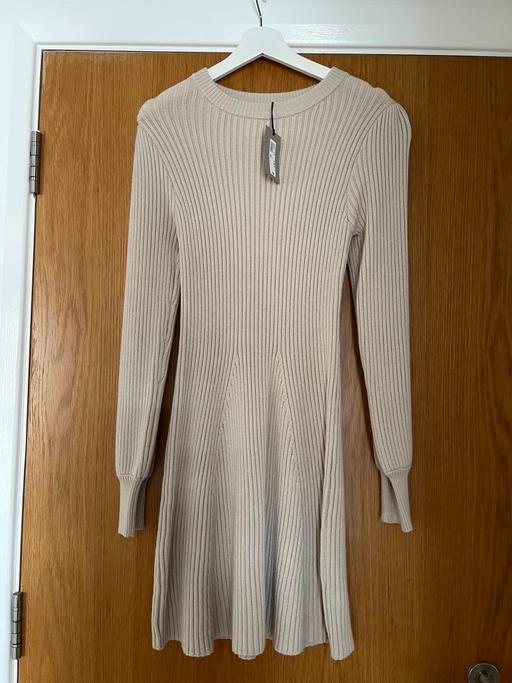  — Ladies beige wool River Island dress