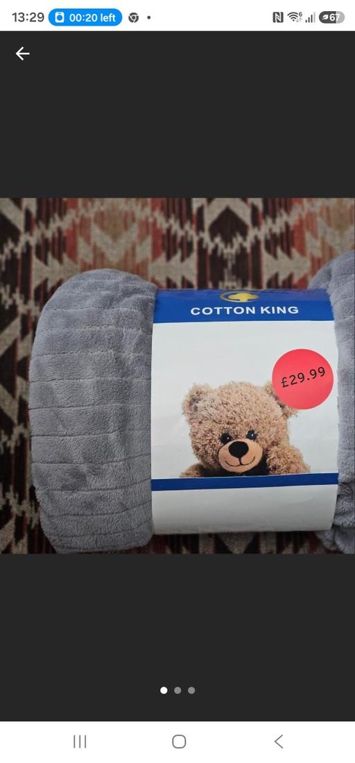  — teddy blanket