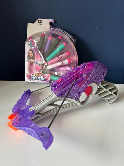  — Nerf Rebelle Crossbow Gun Blaster & Darts