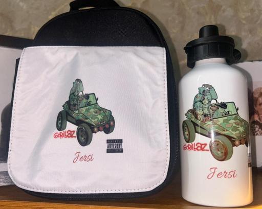  — custom made lunch box and bottle