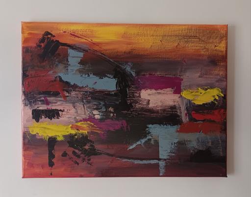  — Original Abstract Painting on Canvas