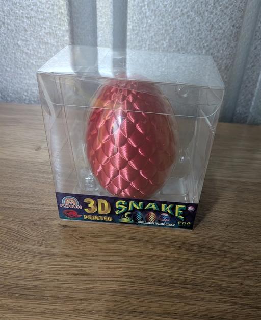  — New 3D snake egg fidget toy