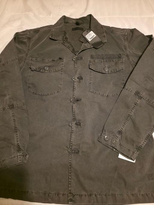  — Dark grey lightweight jacket/shacket. Size XL
