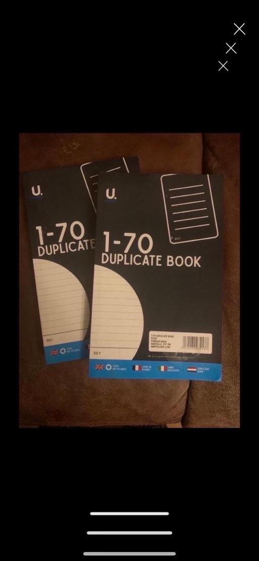  — Duplicate books x2