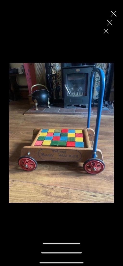  — Triang vintage trolley 💙❤️