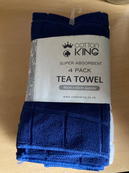  — 4 TEA TOWELS