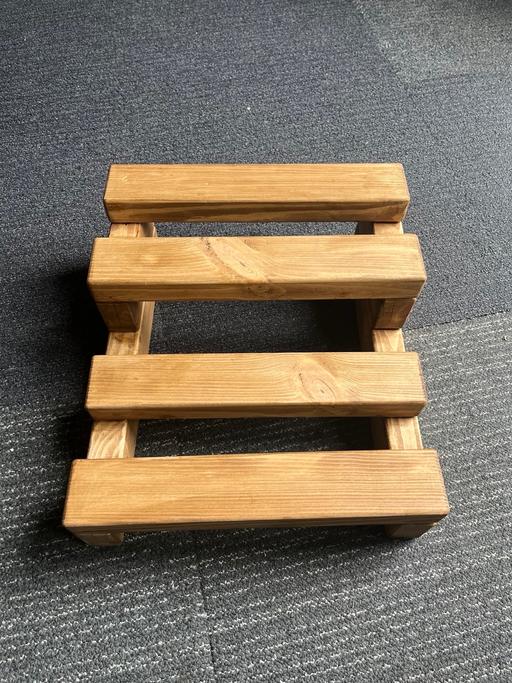  — Rustic Handmade Step Stool