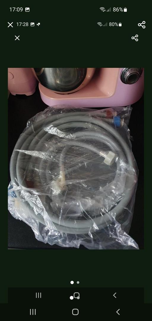  — washing machine hoses x 3 NEW