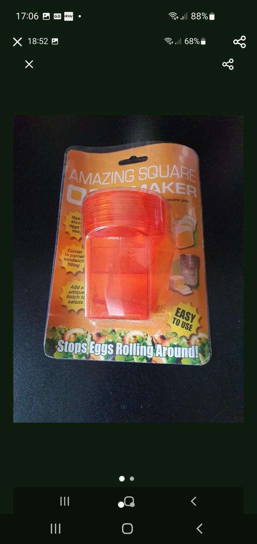  — amazing square egg maker NEW