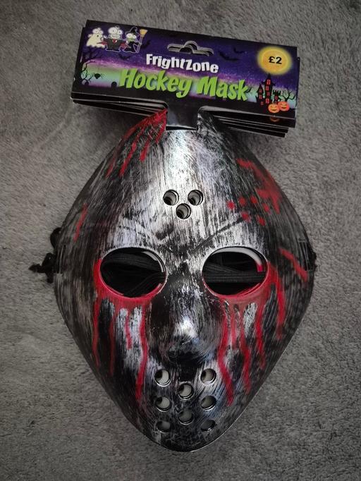  — new Halloween Jason Silver Mask