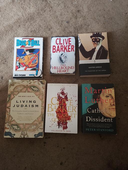  — selection of books