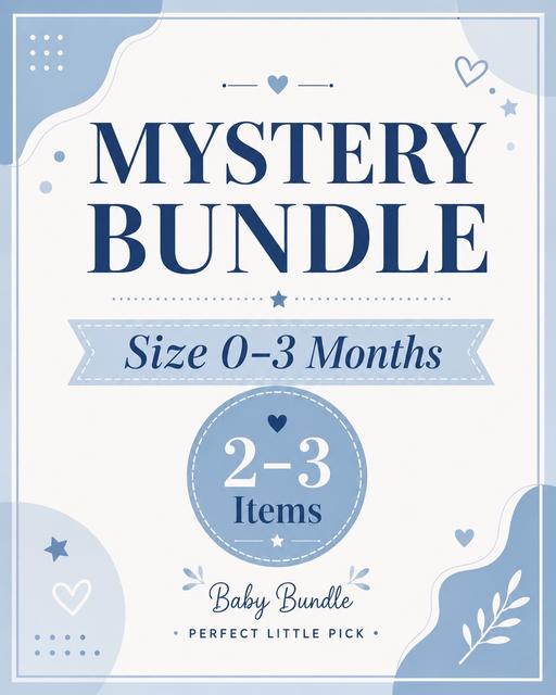 — Mystery boy bundle 0-3 months 3 pieces