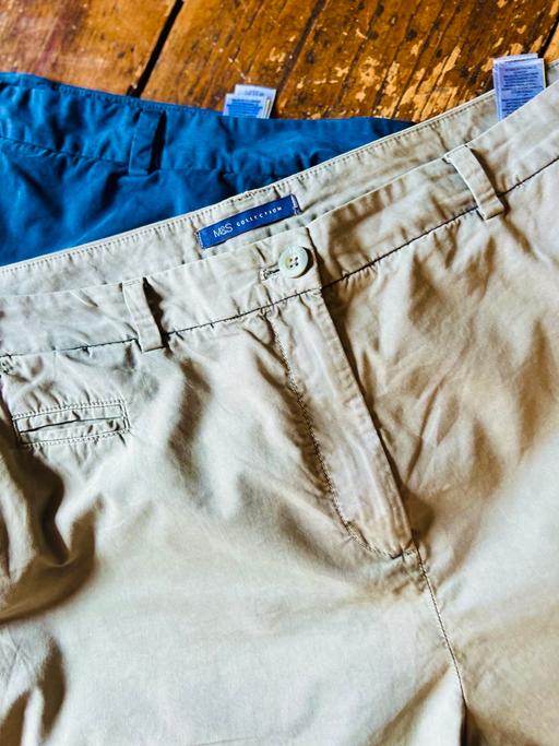  — M&S Collection 100% Cotton 2 Shorts size 20