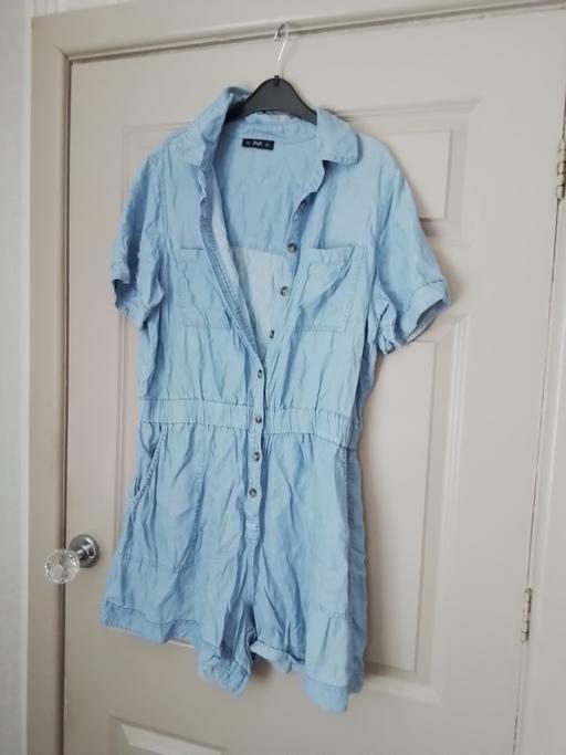  — size 16 denim cotton playsuit from f&f