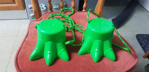  — childrens out door dinasour feet