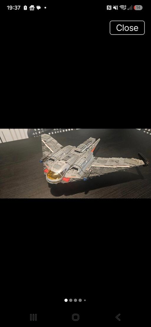  — MEGA Bloks Halo UNSC Shortsword GNB24 457pc C