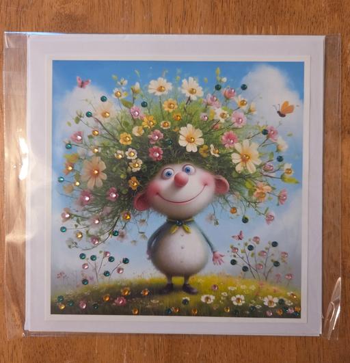 — HANDMADE FUNNY HAIR DAY CARD
