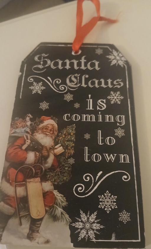  — Xmas Plaque)