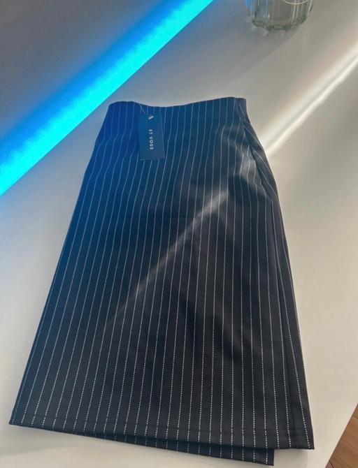  — BNWT Pinstripe skirt