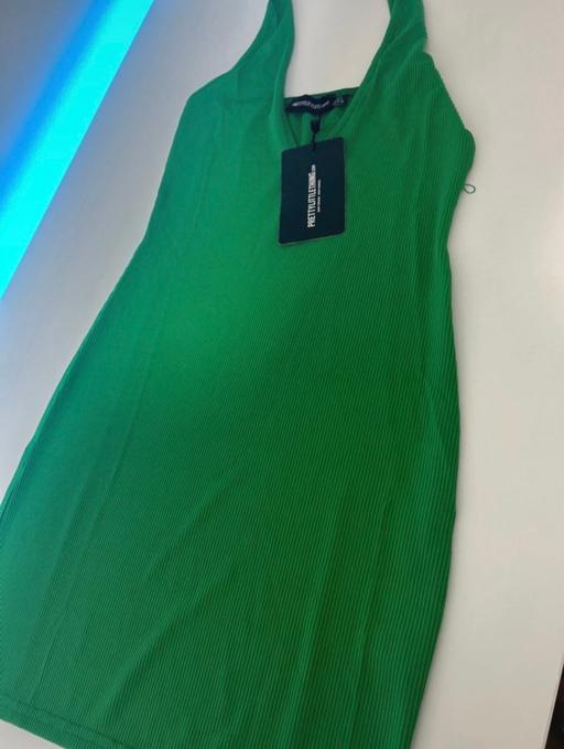  — Pretty little thing halter neck dress