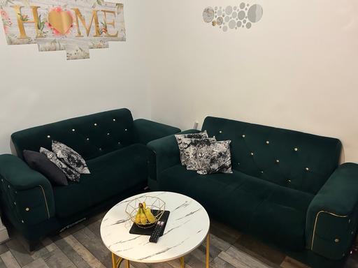  — 2 seater Sofa bed x 2