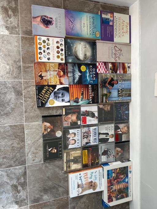  — Books and cd’s