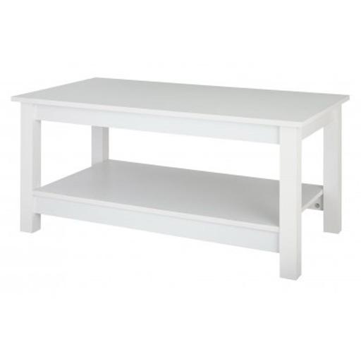 — Home Malibu Coffee Table - White