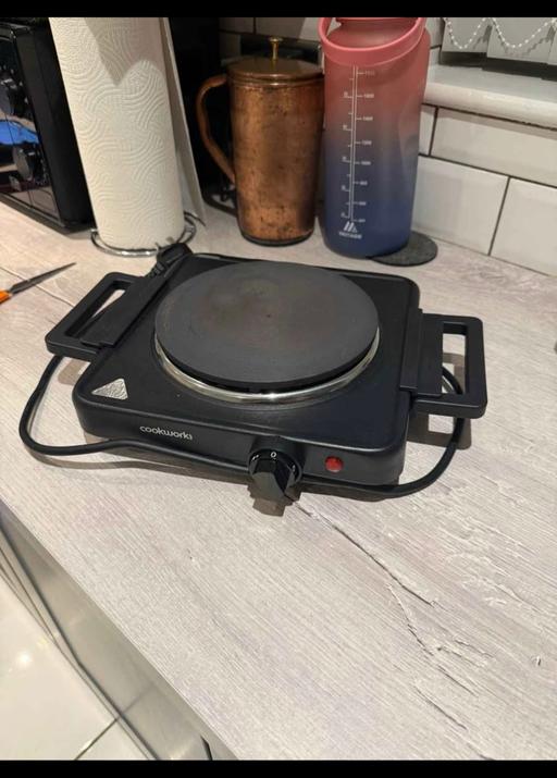  — COOKWORKS TABLETOP HOB HOTPLATE SINGLE - SPAR