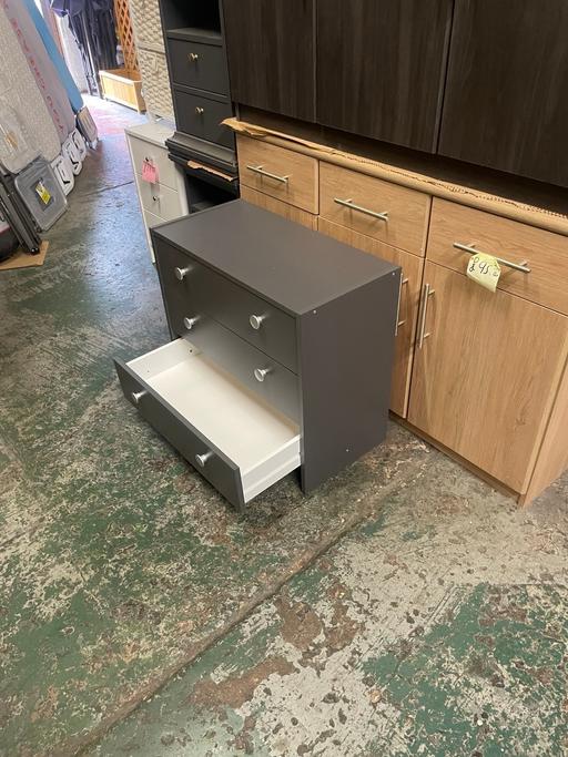  — Home Seville 3 Drawer Chest - Anthracite