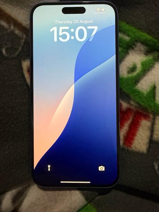  — Unlocked iPhone 16+ blue 128GB