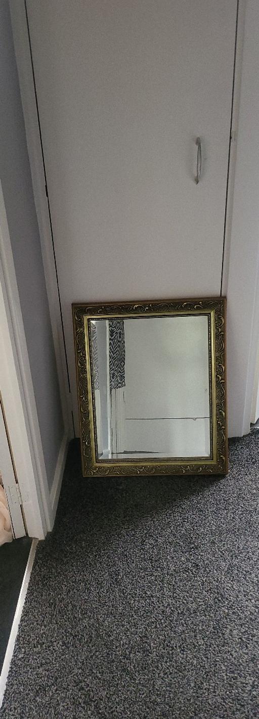  — Decorative gold colour framed mirror