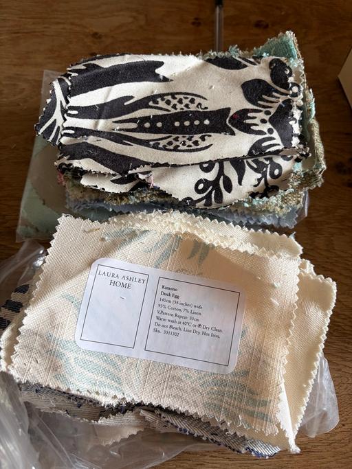  — Laura Ashley patchwork pieces